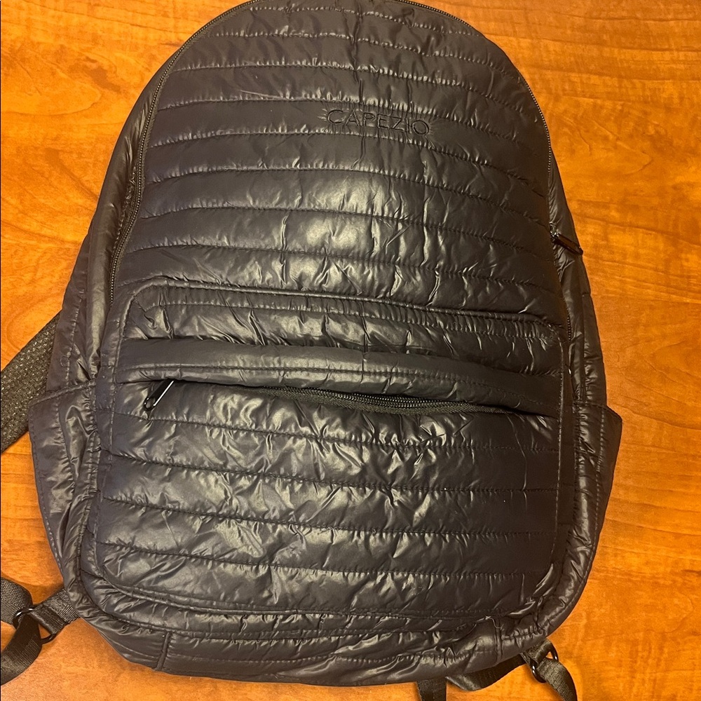 Capezio Puffer Black Quilted Backpack Capezio Parker Backpack.
